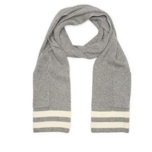 MODENA Gray Ruana Scarf